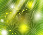 Green Background With yellow light